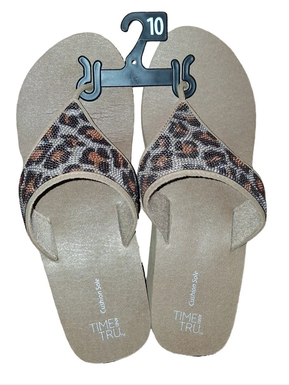 Womens Platform Glitter Flip Flops Sizes 9 & 10 NWT